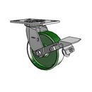 4.06109.135 MTG2 BRK1 Colson Swivel Caster