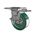 4.06109.231 MTG64 BRK7 LH7.25 Colson Swivel Caster