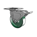 4.06109.235 MTG4 BRK2 LH7.25 Colson Swivel Caster