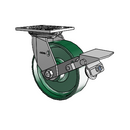 4.06109.239 BRK1 SEAL LH7.25 Colson Swivel Caster