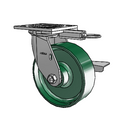 4.06109.239 MTG61 BRK3 Colson Swivel Caster
