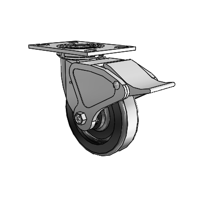 4.06109.311 MTG2 BRK4 Colson Swivel Caster