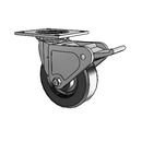 4.06109.331 MTG4 BRK2 Colson Swivel Caster