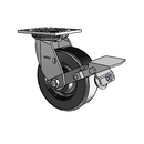 4.06109.335 BRK1 SEAL Colson Swivel Caster