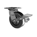 4.06109.339 BRK1 SEAL LH7.25 Colson Swivel Caster