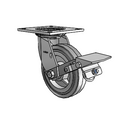 4.06109.441 MTG4 BRK1 SEAL Colson Swivel Caster