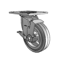 4.06109.441 MTG4 BRK7 Colson Swivel Caster