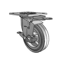 4.06109.441 MTG54 BRK7 Colson Swivel Caster