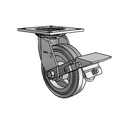 4.06109.445 MTG4 BRK1 SEAL Colson Swivel Caster