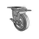 4.06109.445 MTG51 BRK7 Colson Swivel Caster