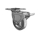 4.06109.449 MTG4 BRK2 Colson Swivel Caster