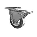 4.06109.451.2 BRK2 Colson Swivel Caster