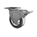 4.06109.451.2 BRK2 LH7.25 Colson Swivel Caster