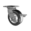 4.06109.451.2 BRK3 LH7.25 WB11 Colson Swivel Caster