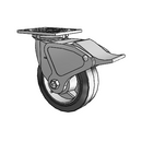 4.06109.451.2 BRK4 Colson Swivel Caster