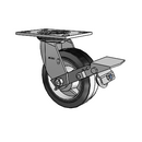 4.06109.451.2 MTG2 BRK1 SEAL Colson Swivel Caster