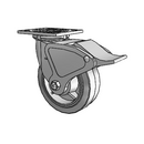 4.06109.451 BRK4 Colson Swivel Caster