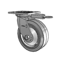 4.06109.451 MTG51 TG2 LH7.25 Colson Swivel Caster