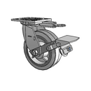 4.06109.451 MTG61 BRK1 Colson Swivel Caster