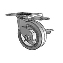 4.06109.451 MTG64 BRK3 LH7.25 WB11 Colson Swivel Caster