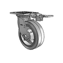4.06109.451 SS MTG81 Colson Stainless Steel Swivel Caster