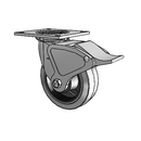 4.06109.455 COND MTG4 BRK4 Colson Swivel Caster