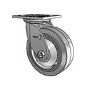 4.06109.455 TG2 LH7.25 Colson Swivel Caster