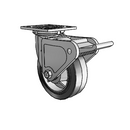 4.06109.459.2 SS BRK2 Colson Stainless Steel Swivel Caster