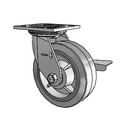 4.06109.459 BRK3 SEAL LH7.25 Colson Swivel Caster