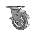 4.06109.459 BRK7 LH7.25 Colson Swivel Caster