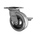 4.06109.459 COND BRK3 LH7.25 Colson Swivel Caster