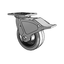 4.06109.459 COND BRK4 Colson Swivel Caster