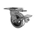 4.06109.459 COND MTG54 BRK1 Colson Swivel Caster