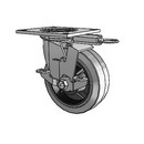 4.06109.459 COND MTG54 BRK7 LH7.25 Colson Swivel Caster