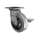 4.06109.459 COND SS BRK3 SEAL Colson Stainless Steel Swivel Caster