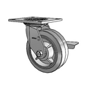4.06109.459 MTG4 BRK3 SEAL LH7.25 Colson Swivel Caster