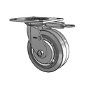 4.06109.459 MTG54 TG1 LH7.25 Colson Swivel Caster