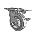 4.06109.459 MTG81 BRK3 Colson Swivel Caster