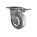 4.06109.459 SS MTG81 Colson Stainless Steel Swivel Caster