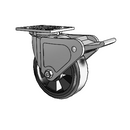4.06109.4B5 BRK2 LH7.25 Colson Swivel Caster