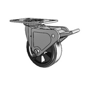 4.06109.4B5 MTG2 BRK2 Colson Swivel Caster