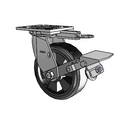 4.06109.4B5 MTG61 BRK1 Colson Swivel Caster