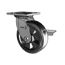 4.06109.4B9 BRK3 SEAL LH7.25 Colson Swivel Caster