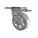 4.06109.4E1 MTG52 Colson Swivel Caster