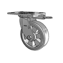 4.06109.4E1 MTG62 Colson Swivel Caster