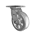 4.06109.4E1 SS Colson Stainless Steel Swivel Caster