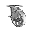 4.06109.4E1 SS BRK7 Colson Stainless Steel Swivel Caster
