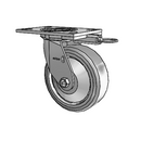 4.06109.4E5 MTG62 TG1 LH7.25 Colson Swivel Caster