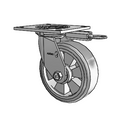4.06109.4E9 MTG54 LH7.25 Colson Swivel Caster