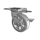4.06109.4E9 MTG64 BRK3 Colson Swivel Caster